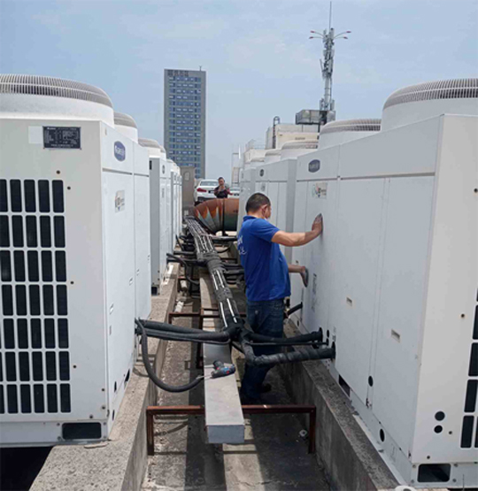 自贡中央空调制热和不制冷系统维修方法