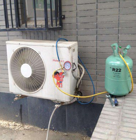 自贡空调加氟
